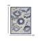Homeroots 5 x 7 ft. Blue & Gray Indoor & Outdoor Area Rug 385105 - alternate 3